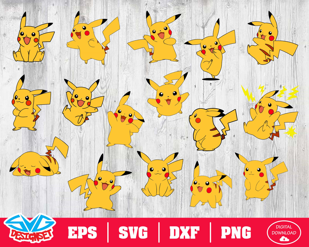 Pikachu SVG, Pikachu Png, Custom Pikachu, Y2k Pikachu, Pokemon SVG, Pokemon  Digital Download, Pikachu Cut File, Pikachu Wallpaper 