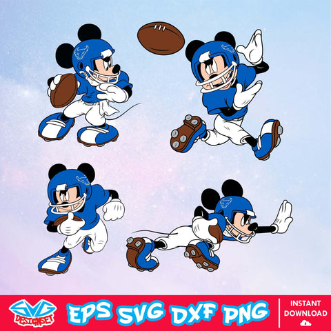 Buffalo Bulls Mickey Mouse Disney SVG, NCAA SVG, Disney SVG, Vector, Cricut, Cut Files, Clipart, Digital Download File - SVGDesignSet