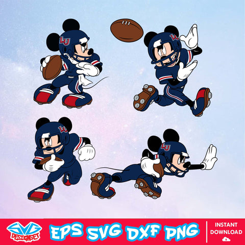 Liberty Flames Mickey Mouse Disney SVG, NCAA SVG, Disney SVG, Vector, Cricut, Cut Files, Clipart, Digital Download Files - SVGDesignSet