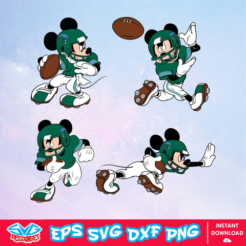 Tulane Green Wave Mickey Mouse Disney SVG, NCAA SVG, Disney SVG, Vector, Cricut, Cut Files, Clipart, Digital Download - SVGDesignSet