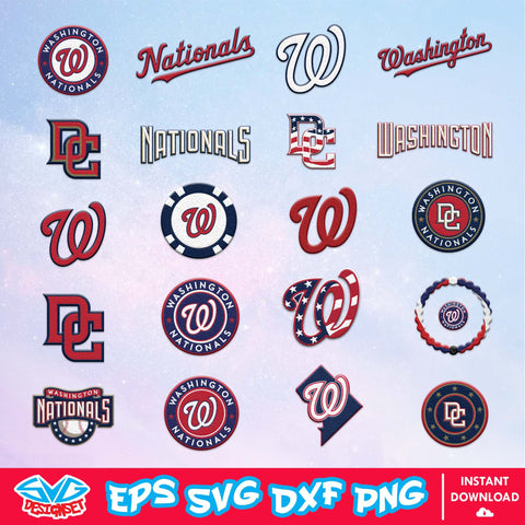 Washington Nations Team Svg, Dxf, Eps, Png, Clipart, Silhouette and Cutfiles - SVGDesignSet