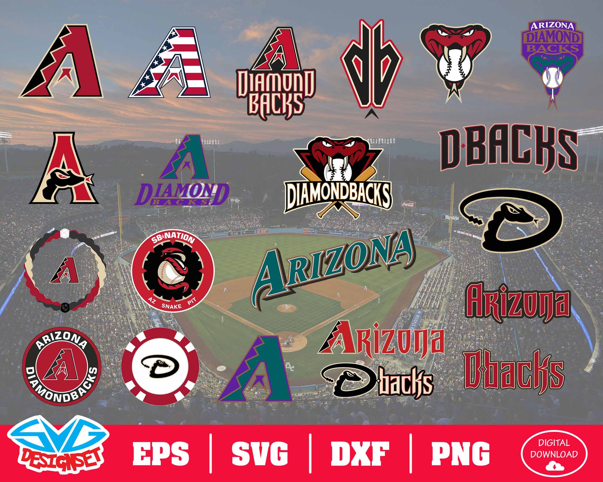 Arizona Diamondbacks MLB Baseball Team Logo Svg, Eps, Dxf, Png  Mlb  baseball teams, Baseball teams logo, Arizona diamondbacks
