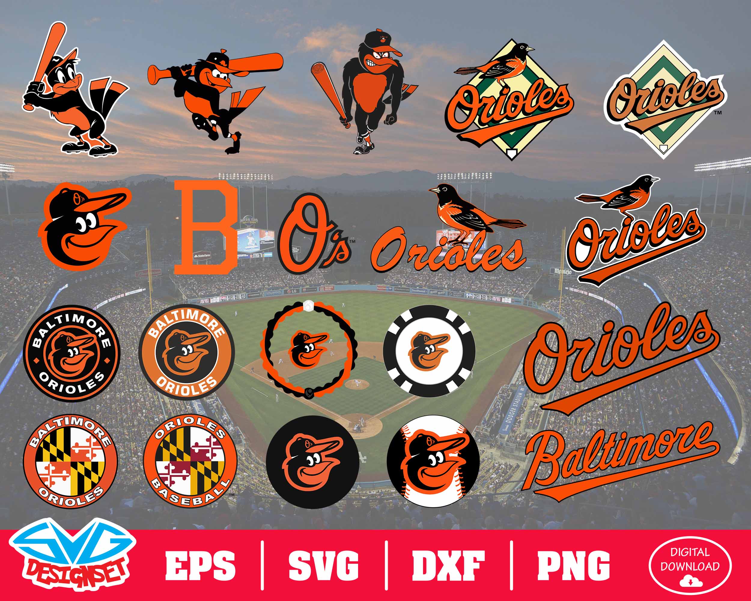 Baltimore Take October SVG, Baltimore Orioles SVG, MLB Orioles Baseball SVG  PNG DXF EPS