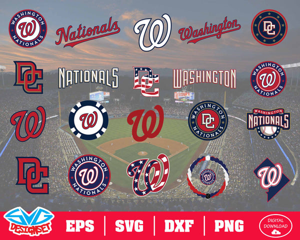 Washington Nations Team Svg, Dxf, Eps, Png, Clipart, Silhouette and Cutfiles - SVGDesignSets