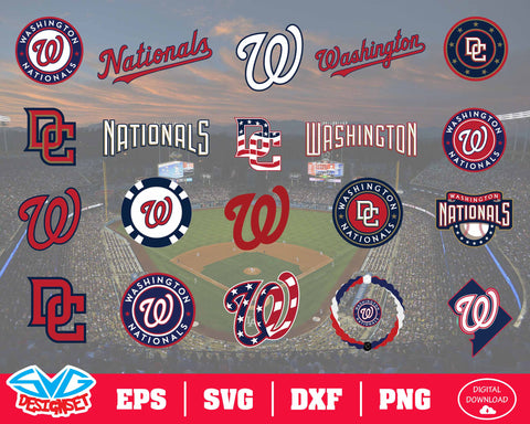 Washington Nations Team Svg, Dxf, Eps, Png, Clipart, Silhouette and Cutfiles - SVGDesignSets